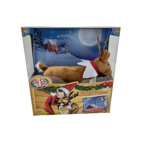 Elf on the Shelf Christmas Bundle Includes Elves at Play and Reindeer Pet New - Picture 5 of 10